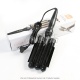 Three Barrel Curling Iron Hair Crimper Wand with LCD Temperature Display Long-Lasting Natural Looking 350℉-410℉