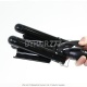 Three Barrel Curling Iron Hair Crimper Wand with LCD Temperature Display Long-Lasting Natural Looking 350℉-410℉