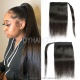 Velcro Big Ponytail Wrap Around Clip In Ponytail Remy Hair Extensions Top Quality Natural Color