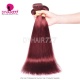 Reddish Brwon Color 33B# 14A Royal Grade Virgin Human hair Extension 1 Bundle 