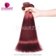 Reddish Brwon Color 33B Royal Body Wave Straight Virgin Human hair Extension 1 Bundle 