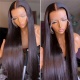 Double Drawn 5x5 HD Lace Closure Wig 200% Density Wear Go GluelessFull Hair Volumn Human Hair Wigs