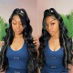 (Upgrade) 360 Lace 150% Density Wig Pre Plucked Virgin Human Hair Body Wave Natural Color