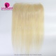 Royal Blonde 613# HD Swiss 13*6 Lace Frontal Straight Hair Virgin Human Hair