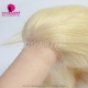 Royal Blonde 613# HD Swiss 13*6 Lace Frontal Straight Hair Virgin Human Hair