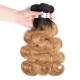 1 Bundle 14A Royal Grade Two Tone Color Hair Weaving Weft 1B/27 Human Hair Extensions DY Beauty