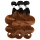  1 Bundles Two Tone Ombre Color T1B/30# 14A Royal Grade 100% Virgin Hair Extension