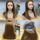 Color 4 Lace Wigs 150% Density Blunt Wig Short Bob Wig Straight Hair 100% Human Hair