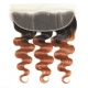  Ombre Color T1B/30# 13x4 Lace Frontal 100% Virgin Human Hair