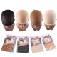 Wig Cap Stretch Polyester Stocking Elastic Liner Mesh 2Pcs