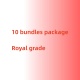 10 Bundles Bulk Price Wholesale Package Deal Royal Grade Good Quality 100% Unprocessed Virgin Human Hair Extension Natural Color