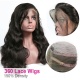 360 Lace Wig 150% Density Pre Plucked Virgin Human Hair Body Wave Natural Color