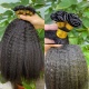 I Tip Styling Stick Kinky Straight Virgin Human Hair Weave #1b 100g 