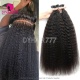 I Tip Styling Stick Kinky Straight Virgin Human Hair Weave #1b 100g 