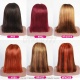 Hot Selling Color Bob Wigs 200% density Full Frontal 13x4 Lace Wig Straight 100% Human Hair Wigs