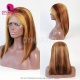 Hot Selling Color Bob Wigs 200% density Full Frontal 13x4 Lace Wig Straight 100% Human Hair Wigs