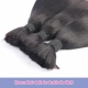 1pack Yaki Straight Bulk Braiding Hair 100% Virgin Human Hair Weaving No Weft Natural color 1B 100grams