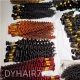 1 pack Bulk Braiding Hair Color 4/99j/30/P4/27/350/613/27/Red Hair 100% Virgin Human Hair Without Weft