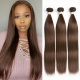 1 Bundle Color 4# Royal Grade Human Hair Weave Bundles Hair Extensions