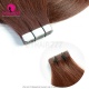 Tape ins Color #8 Tape Hair Extension 100% Unprocessed Virgin Human Hair 20pcs 50grams 