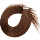 Royal Grade Tape ins Color #4 Tape Hair Extension 100% Unprocessed Virgin Human Hair 20pcs 50grams 