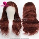 Auburn Reddish Brown Color 33B Full Frontal 13x4 Lace Wig 180% Density Straight Hair Virgin Human Lace Wigs