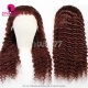 Auburn Reddish Brown Color 33B Full Frontal 13x4 Lace Wig 180% Density Straight Hair Virgin Human Lace Wigs