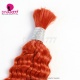 1 pack Bulk Braiding Hair Color 4/99j/30/P4/27/350/613/27/Red Hair 100% Virgin Human Hair Without Weft
