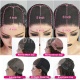 Glueless Wear Go Color P4/27 HD 5x5 Lace Closure Wigs 200% Density Virgin Human Hair Wigs