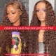 (BOGO Buy one get one Free)Color 4# 13*4 Lace Front Wigs Straight Hair 130% Density Top Quality Virgin Human Hair With Elastic Band 