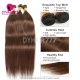 1 Bundle Color 4# Royal Grade Human Hair Weave Bundles Hair Extensions