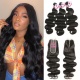 2x6 Top Lace Closure With 3 or 4 Bundles 13A Standard Grade Virgin Hair Human Hair Extenions