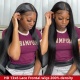 Full Frontal HD 13x6 Lace Wigs 200% Density Glueless Wear Go Lightly Plucked Bleached 100% Unprocessed Virgin Human Hair