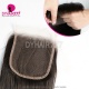 Raw Hair HD 5x5 Lace Closure Platinum Grade Human Hair With Baby Hair Pre Plucked Lightly Bleached Natural Color