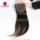 Raw Hair HD 5x5 Lace Closure Platinum Grade Human Hair With Baby Hair Pre Plucked Lightly Bleached Natural Color