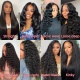 Full Frontal HD 13x6 Lace Wigs 200% Density Glueless Wear Go Lightly Plucked Bleached 100% Unprocessed Virgin Human Hair