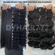 Double Drawn Hair Muti-Texture 14A Royal Grade Virgin Hair Human Hair Extension 1 Bundle Natural Color