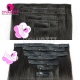 1 Pack Follicle Fusion Clip Ins Injection Seamless Scalp Clip Hair Extensions Including 120gram /7pcs /pack Natural Color