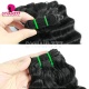 Double Drawn Wet Wavy Natural Color 1 Bundle 14A Royal Grade Virgin Hair Human Hair Extension 
