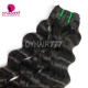 Double Drawn Wet Wavy Natural Color 1 Bundle 14A Royal Grade Virgin Hair Human Hair Extension 