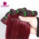 Color 99J/P4/27/4/P4/350 Double Drawn 14A Royal Grade Virgin Hair Human Hair Extension 1 Bundle 100-105g