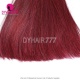 Color 99J/P4/27/4/P4/350 Double Drawn 14A Royal Grade Virgin Hair Human Hair Extension 1 Bundle 100-105g