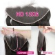 HD 13x6 Lace Frontals Human Hair With Baby Hair Natural Color