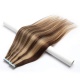 1Pack Color P4/27# Tape in Tape Hair Extension 20pcs 50g Straight Hair Virgin Hair