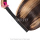 150rams Highlight Color Ponytail Hair Extensions Velcro / Drawstring 100% Remy Hair Extension