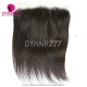 Raw HD 13x6 Lace Frontals Raw Human Hair With Baby Hair Pre Plucked Lightly Bleached Natural Color