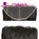Raw HD 13x6 Lace Frontals Raw Human Hair With Baby Hair Pre Plucked Lightly Bleached Natural Color