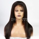 Invisi-Strap Drawstring 360 HD Lace Wig 180% Density Glueless Bleached Knots Virgin Human Hair Wig Natural Color