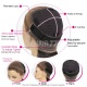 Invisi-Strap Drawstring 360 HD Lace Wig 180% Density Glueless Bleached Knots Virgin Human Hair Wig Natural Color