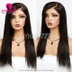 HD 9x6 Lace Closure Wigs 180% Density Bleached Knots Pre Everything Wear Go 100% Unprocessed Virgin Human Hair